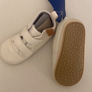 White Velcro Walking Shoes